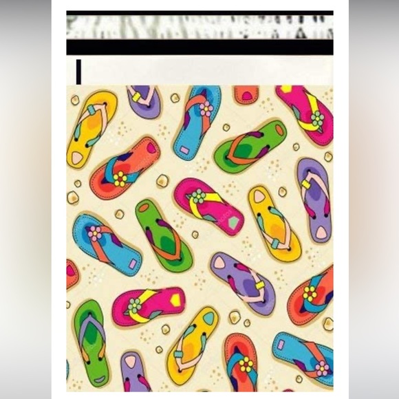 Other - LAST SET🎉🩴16 Flip Flops poly bags 10 x 13
